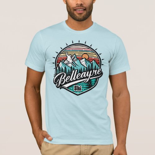 Retro Belleayre Ski T_Shirt
