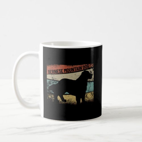 Retro Bernese Mountain Dog Breed Bernese Mountain  Coffee Mug