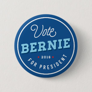Retro Bernie Pinback Button