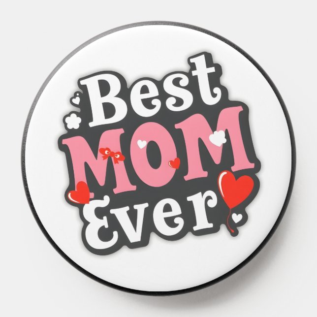 Retro Best Mom Ever! Pop Socket – Mother's Day (Popsocket)