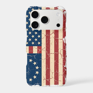 Retro Betsy Ross & 50-Star Flag 2026 Semiquincente iPhone 17 Pro Case