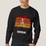 retro biathlon sweatshirt