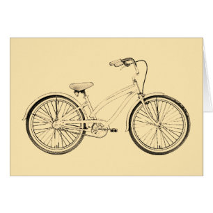 retro bicycle cards
