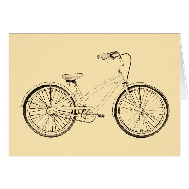 retro bicycle cards (Front Horizontal)