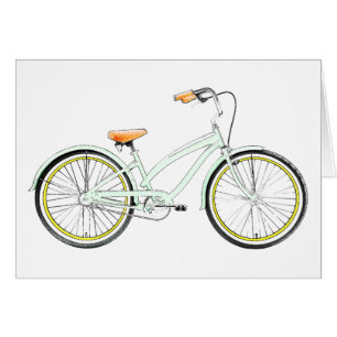 retro bicycle cards
