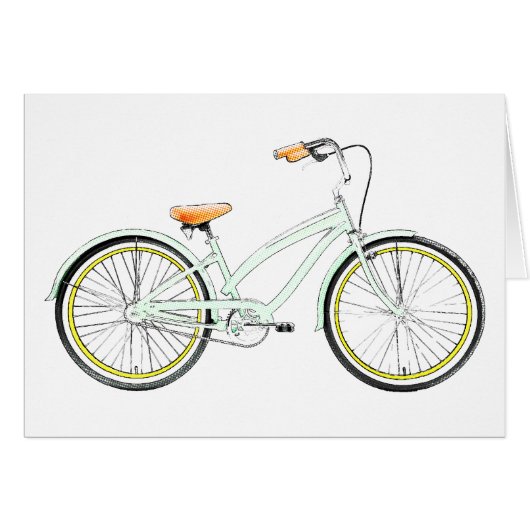 retro bicycle cards (Front Horizontal)