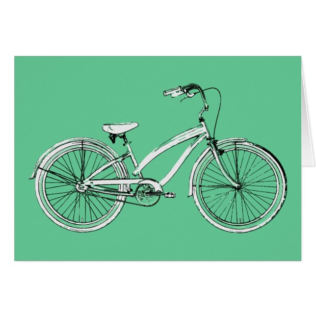 retro bicycle cards (Front Horizontal)