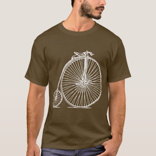 retro bicycle T_Shirt