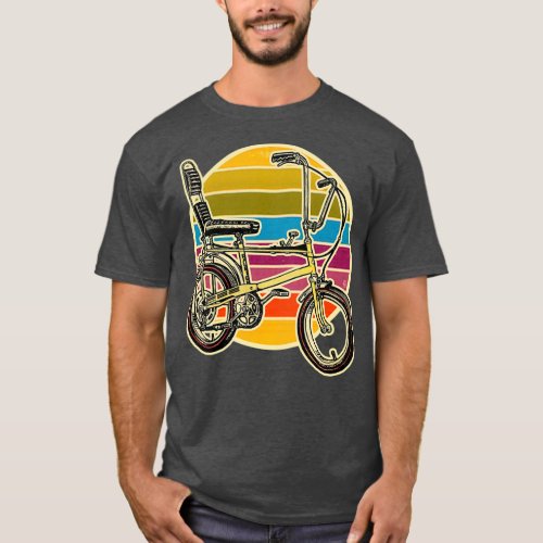 Retro Bicycle  Vintage 70s Banana Seat Bike  T_Shirt