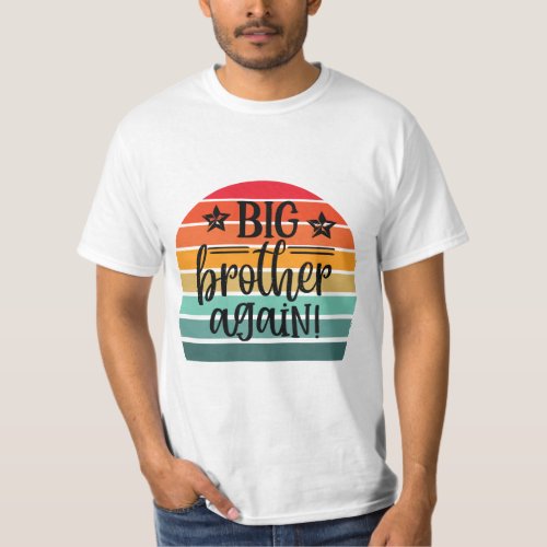 Retro Big brother Again T_Shirt