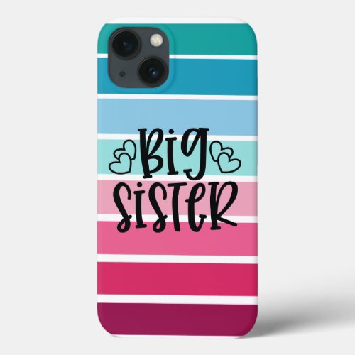 Retro Big Sister iPhone 13 Case