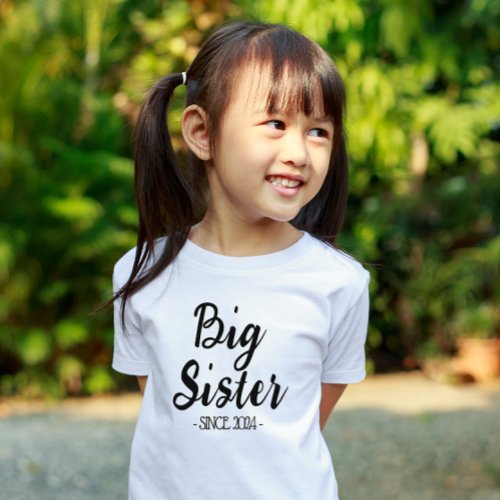 Retro Big Sister Toddler T_shirt