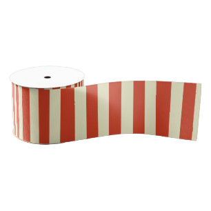 Retro Big Top Striped Ribbon
