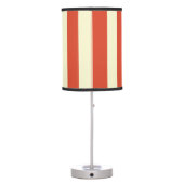 Retro Big Top Striped Table Lamp (Back)