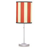 Retro Big Top Striped Table Lamp (Front)