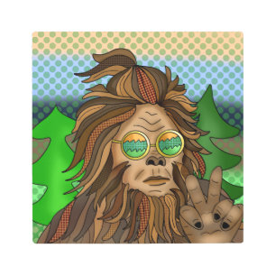 Retro Bigfoot   Pop Art Sasquatch