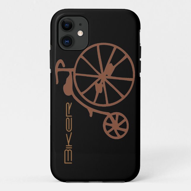 Retro Bike Case-Mate iPhone Case (Back)