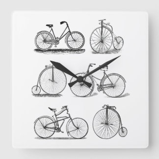 Retro bike clock