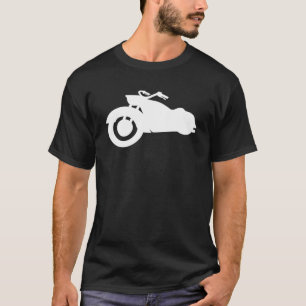 retro bike in white T-Shirt