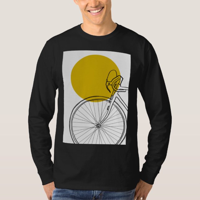 Retro Bike Sports Fitness Work Out Training T-Shirt (Front)