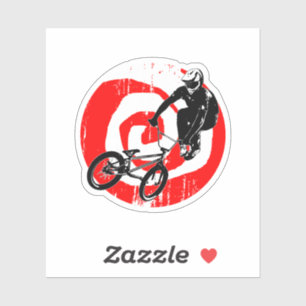 Retro Bike Sticker