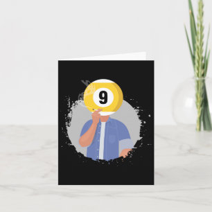 Retro Billiards Snooker Billiard 9 Ll Player Cue S Card