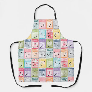 Retro Bingo Apron