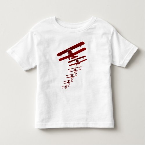 Retro Biplane Toddler T_shirt