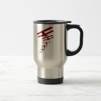 Retro Biplane Travel Mug