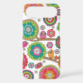 Retro bird pattern illustration Case-Mate iPhone case (Back)