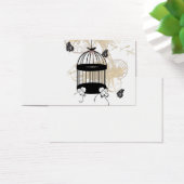 Retro birdcage Profile Card (Desk)