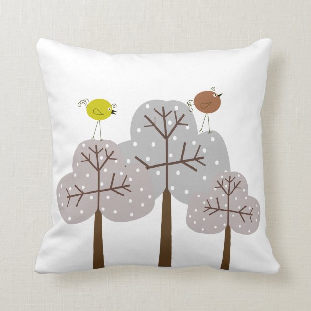 Retro Birds And Trees Decorative Pillow Zazzle Com   Retro Birds And Trees Decorative Pillow R2d69109262b74c4baf5fda3bd6d44194 6s309 8byvr 630 