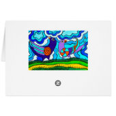 Retro Birds Cards (Back Horizontal)