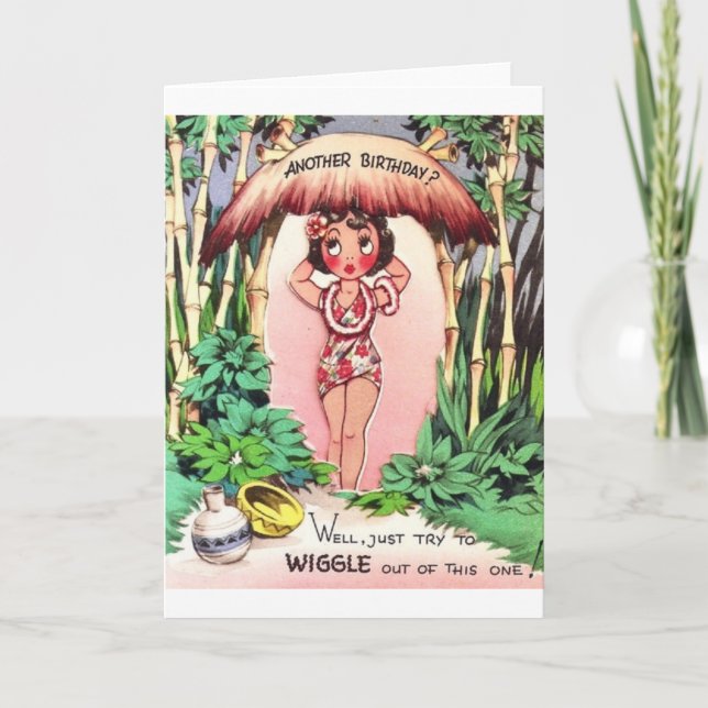 Retro Birthday Card - Another Birthday?!  Humorous (Front)