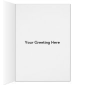 Retro Birthday Girl Cake Cat Children Artwork (Inside (Right))