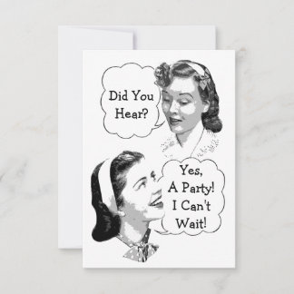 Retro Birthday Party V2 Invitation
