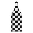 Retro Black and White Checkerboard Cutting Board