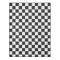 Retro Black And White Checkered Pattern