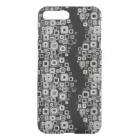 Retro black and white squares