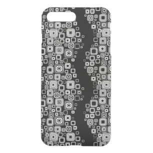 Retro black and white squares iPhone 8 plus/7 plus case