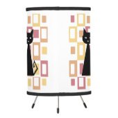 Retro Black Cat Tripod Lamp (Back)