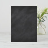 Retro Black Chalkboard Texture (Standing Front)