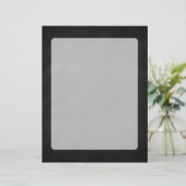 Retro Black Chalkboard Texture (Standing Front)