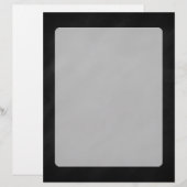 Retro Black Chalkboard Texture (Front/Back)