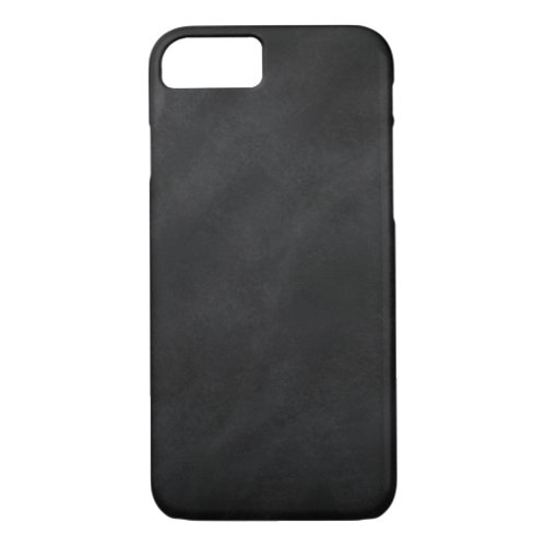 Retro Black Chalkboard Texture iPhone 87 Case