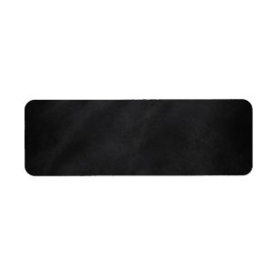Retro Black Chalkboard Texture Label