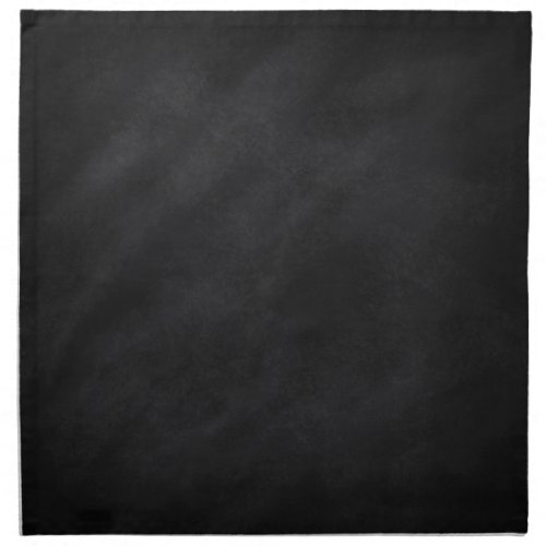 Retro Black Chalkboard Texture Napkin