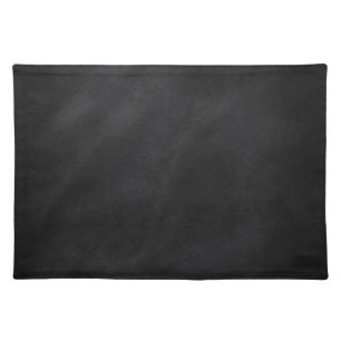 Retro Black Chalkboard Texture Placemat