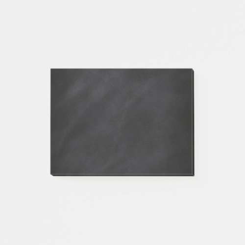 Retro Black Chalkboard Texture Post_it Notes