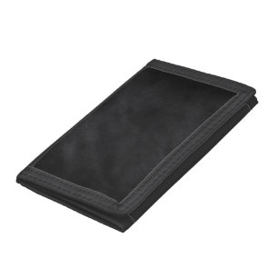 Retro Black Chalkboard Texture Trifold Wallet